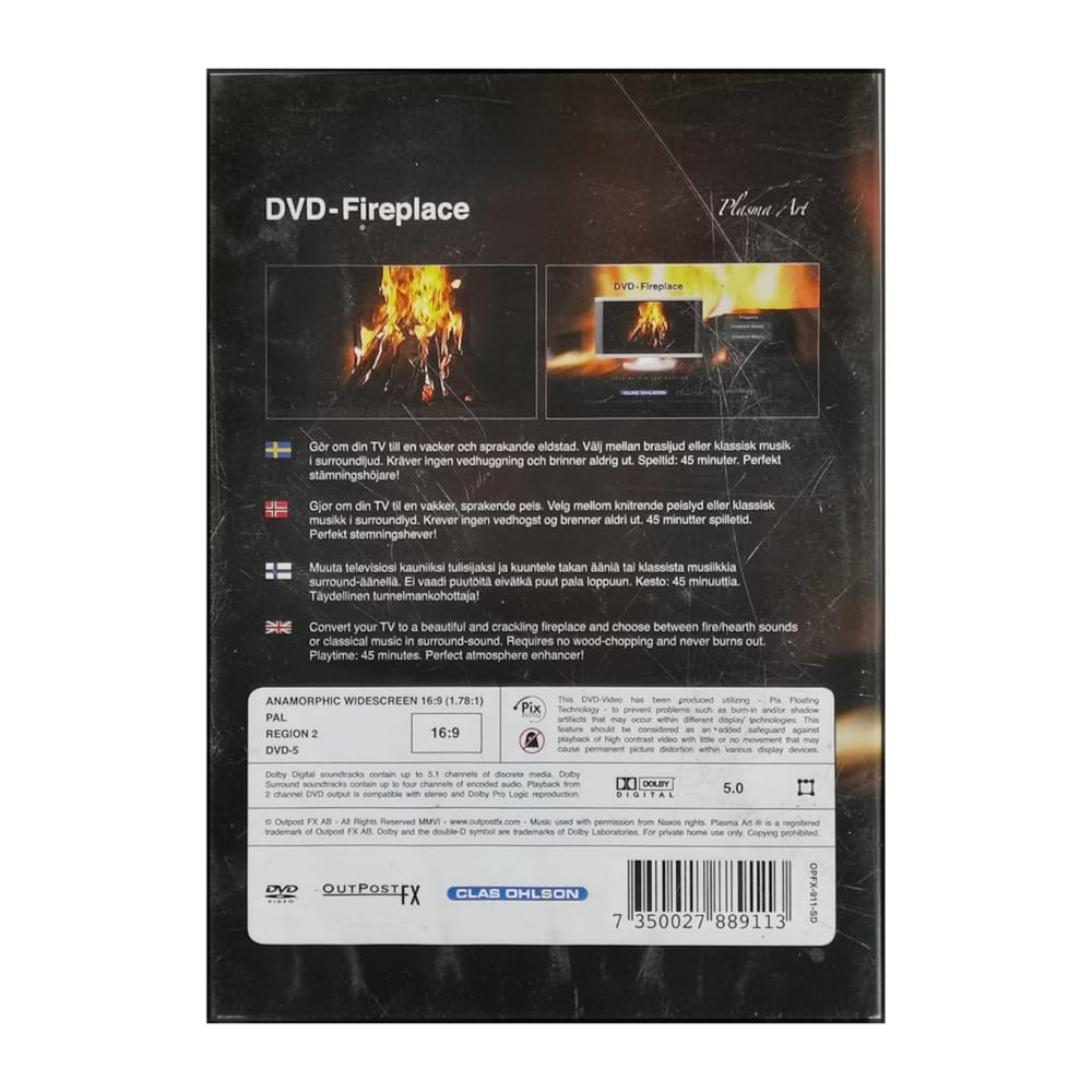 Dvd Fireplace