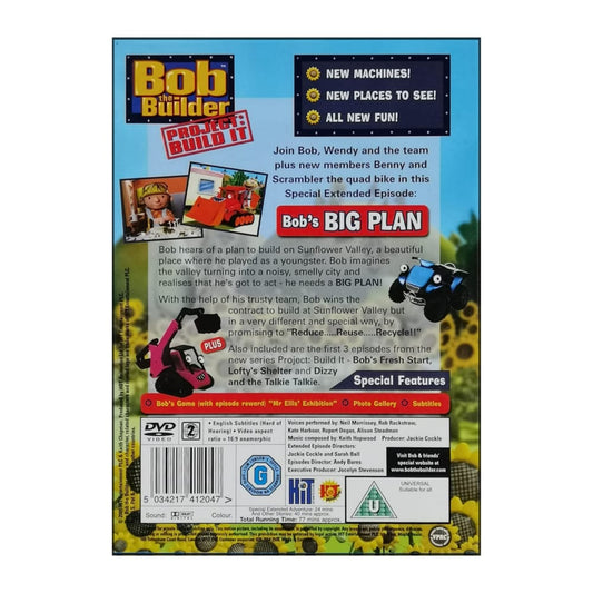 Bob The Builder: Project Build It: Bob'S Big Plan
