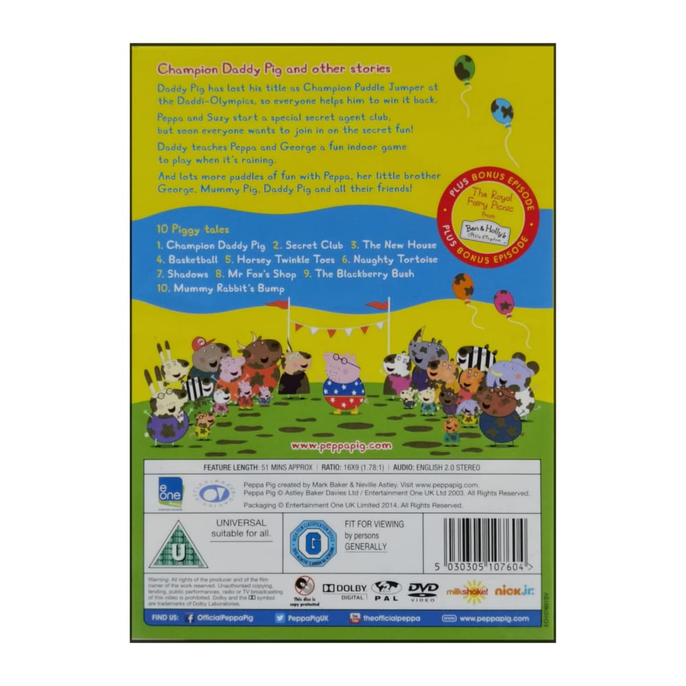 Peppa Pig: Champion Daddy Pig
