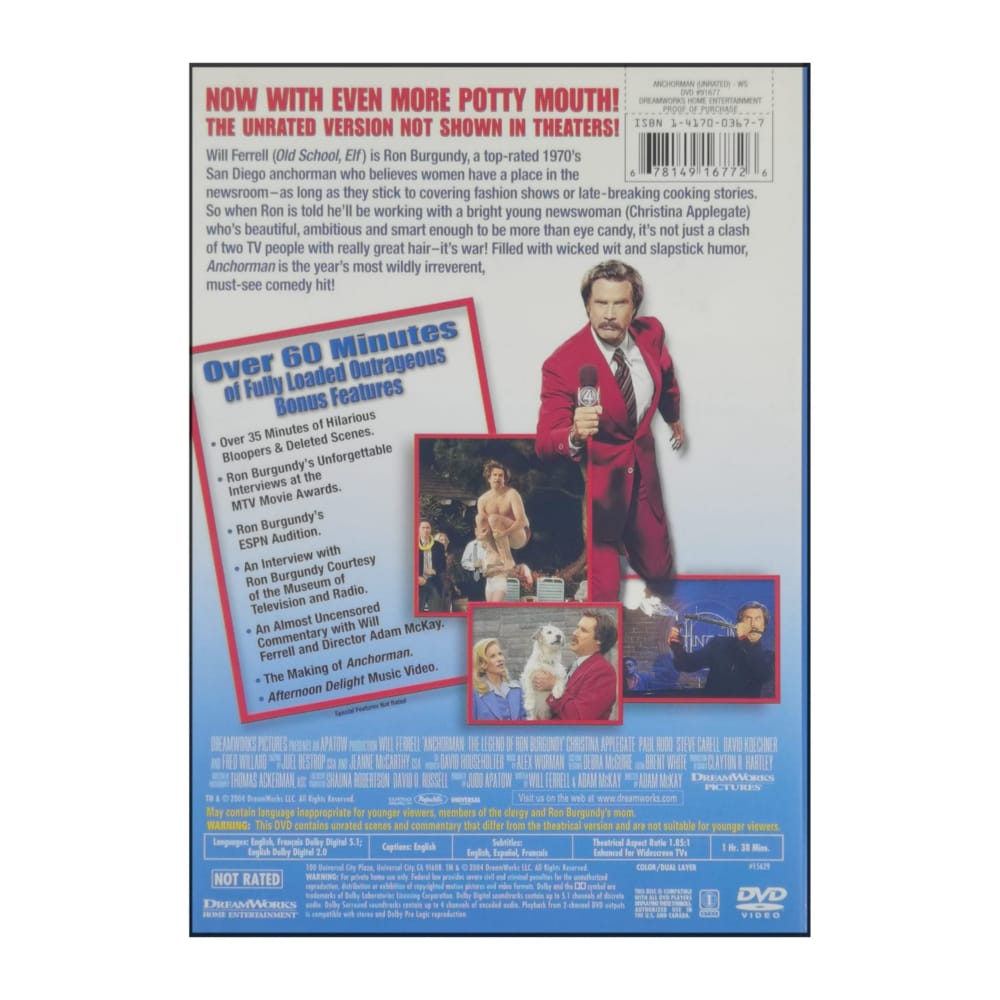 Anchorman: The Legend Of Ron Burgundy