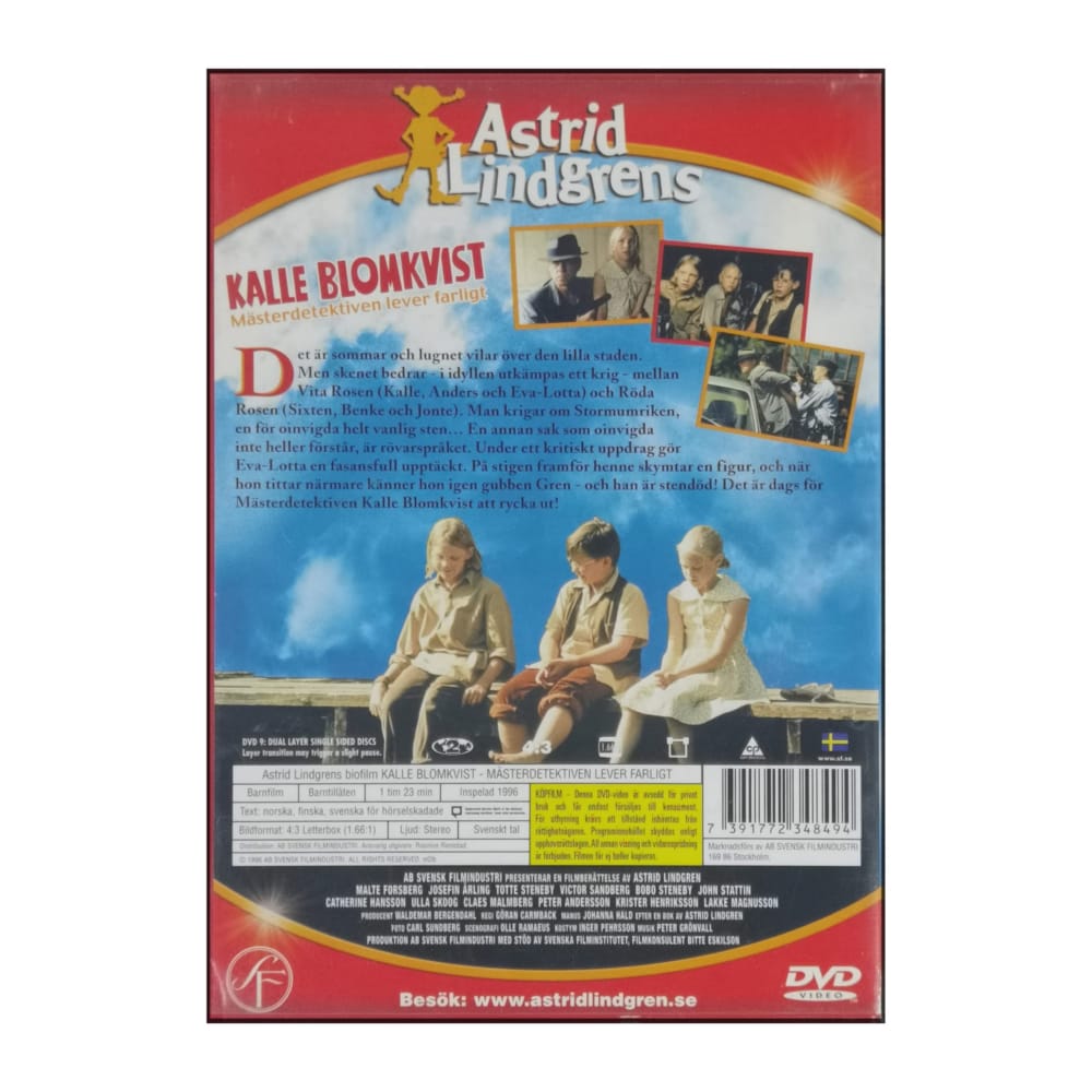 Kalle Blomkvist: Mästerdetektiven Lever Farligt