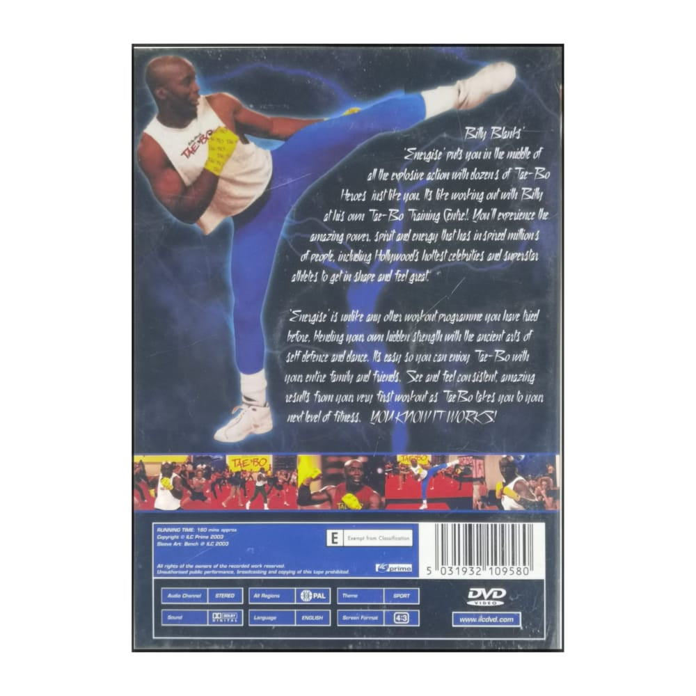 Billy Blanks Tae Bo Energize