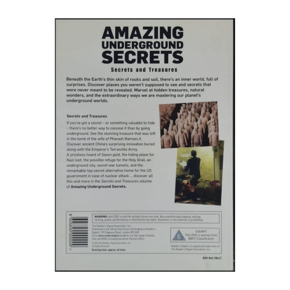 Amazing Underground Secrets: Secrets And Treasures