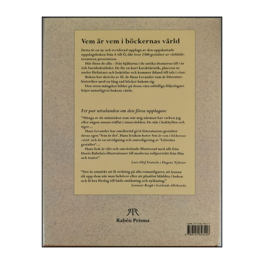 Hans Levander: Vem Är Vem I Böckernas Värld