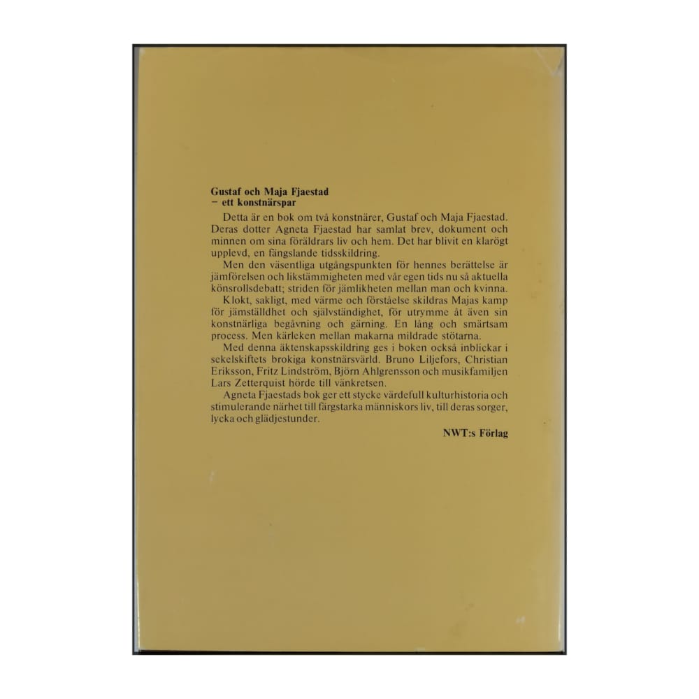 Gustaf Och Maja Fjæstad: Ett Konstnärspar