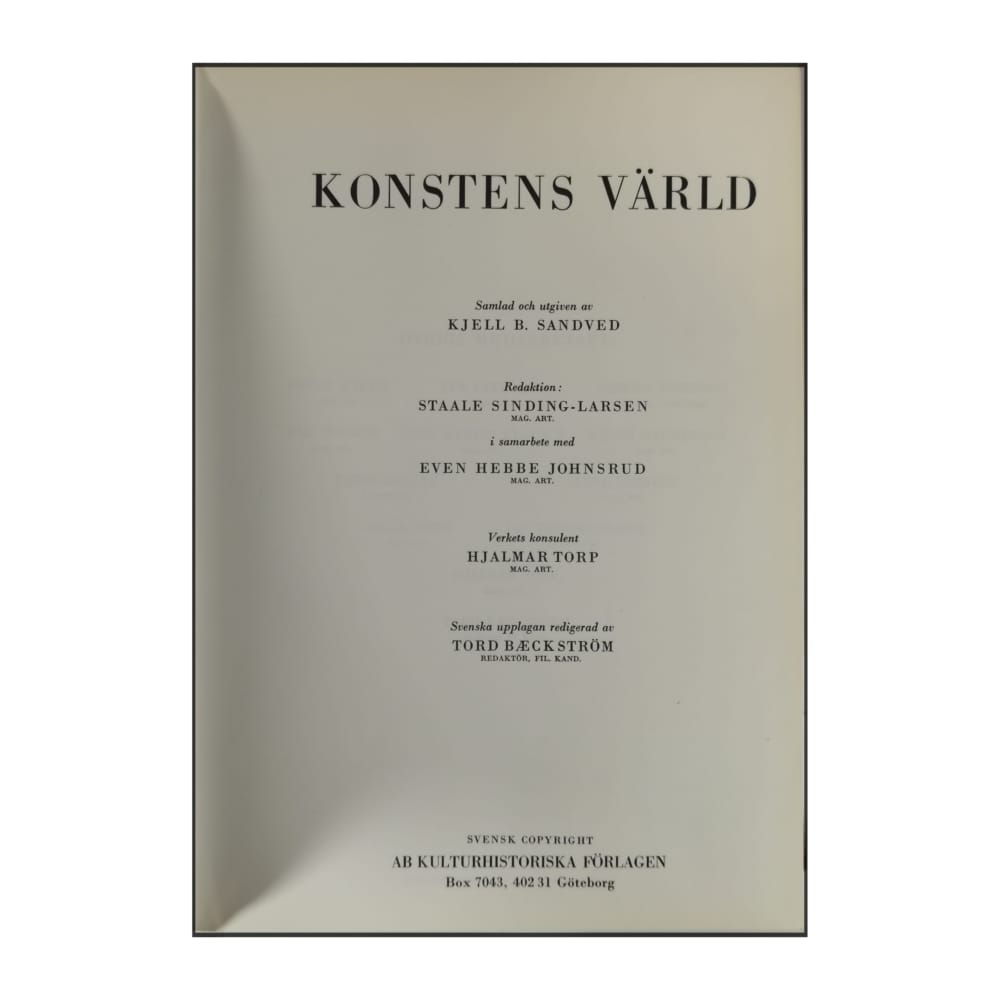 Konstens Värld