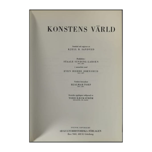 Konstens Värld