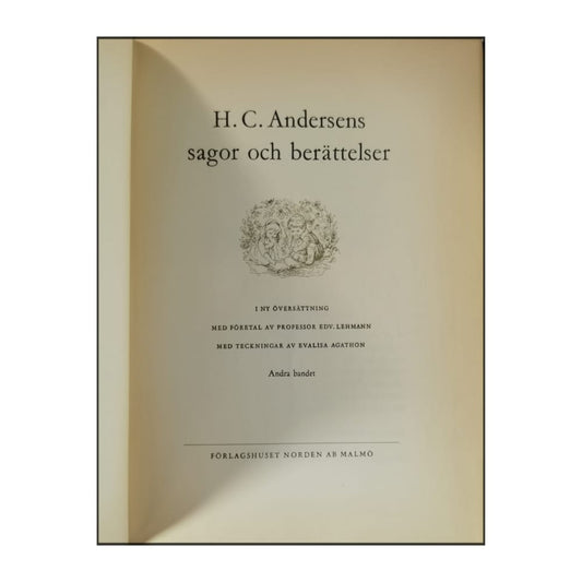 H. C. Andersens Sagor Och Berättelser