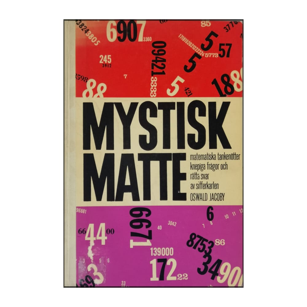 Oswald Jacoby: Mystisk Matte
