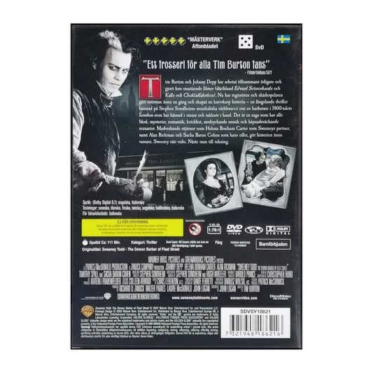 Sweeney Todd: The Demon Barber Of Fleet Street