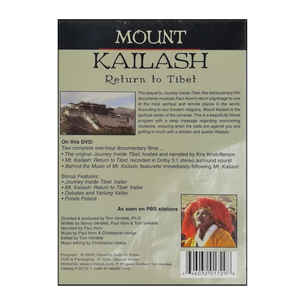 Paul Horn: Mount Kailash: Return To Tibet