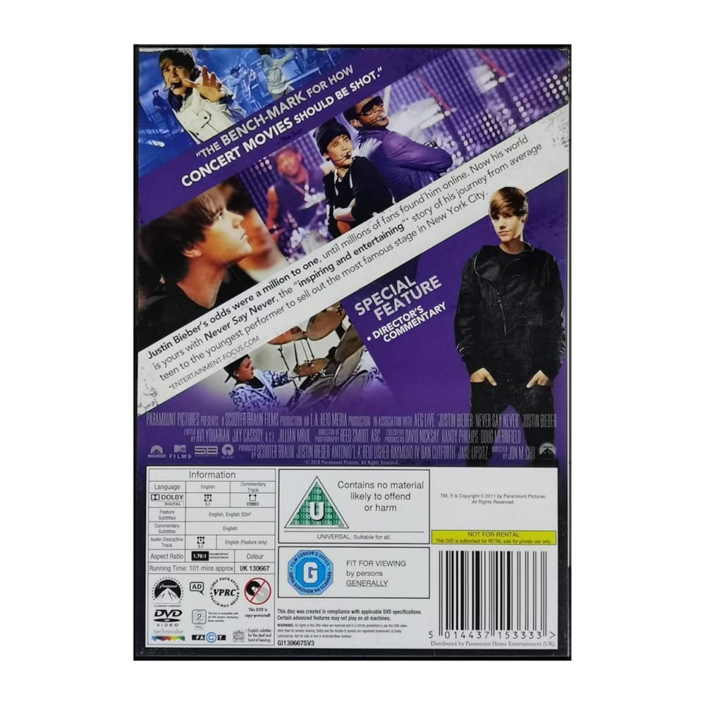 Justin Bieber: Never Say Never