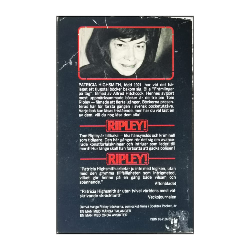 Patricia Highsmith: Ripley 2: En Man Utan Samvete