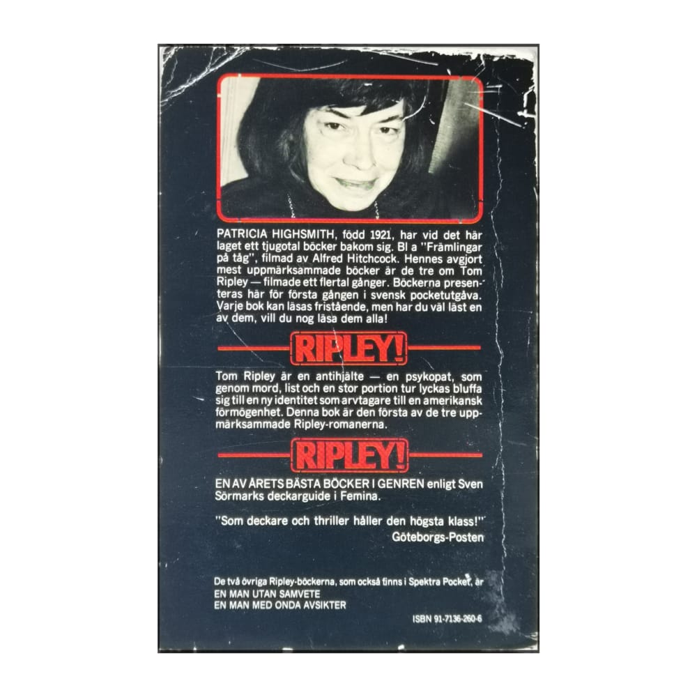 Patricia Highsmith: Ripley 1: En Man Med Många Talanger
