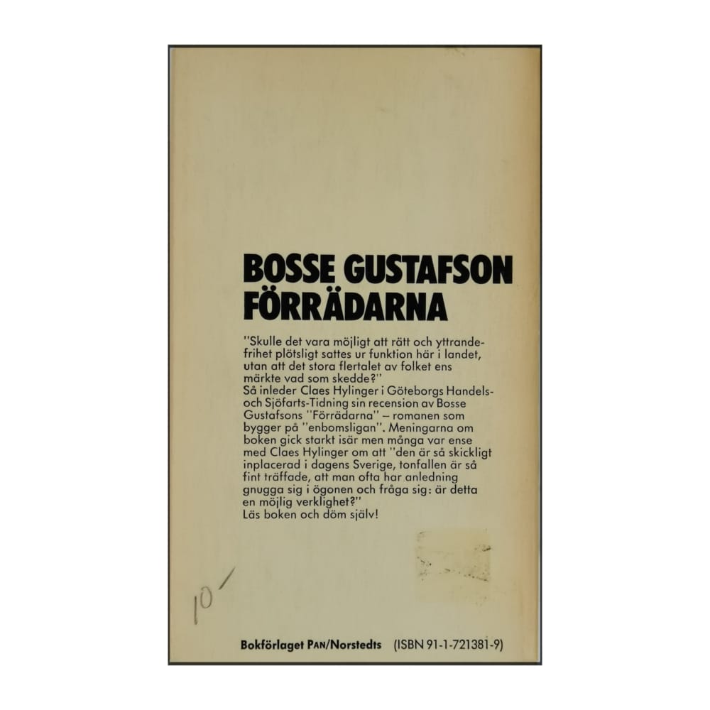 Bosse Gustafson: Förrädarna