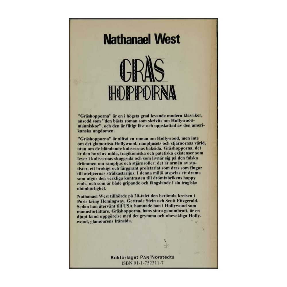 Nathanael West: Gras Hopporna