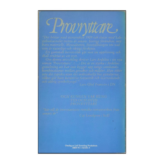 Lars Ardelius: Provryttare