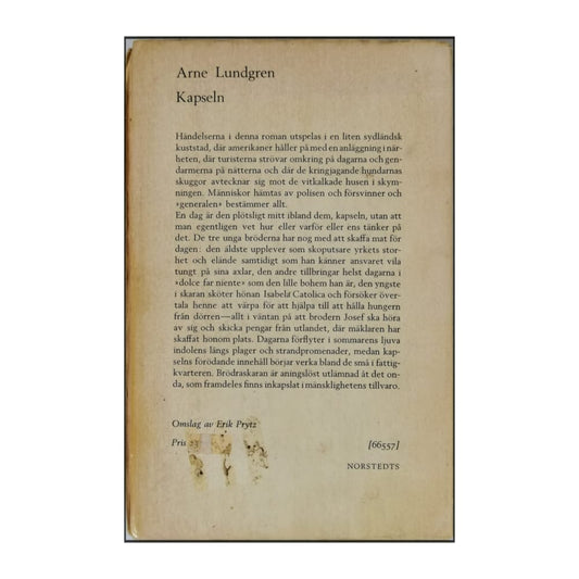 Arne Lundgren: Kapseln