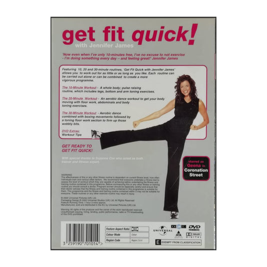 Jennifer James: Get Fit Quick