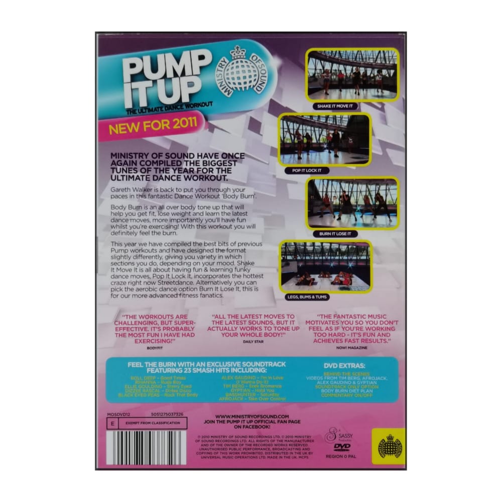 Ministry Of Sound'S Pump It Up: Body Burn