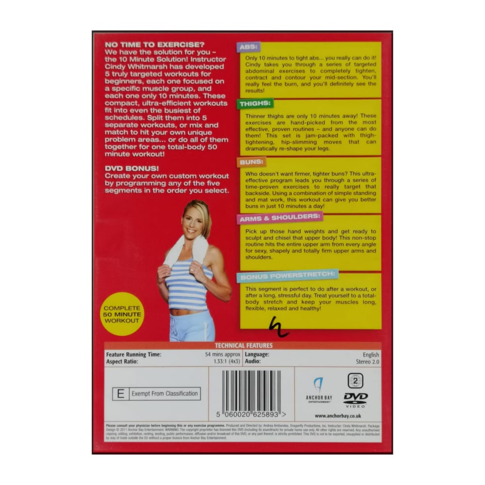 10 Minute Solution: Target Toning For Beginners