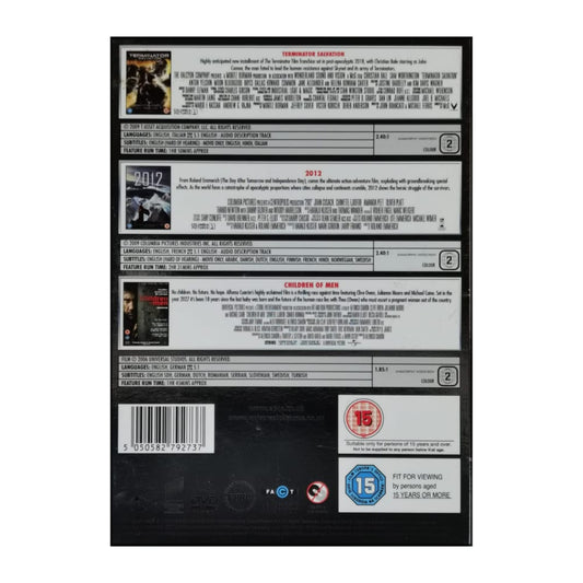 Terminator Salvation + 2012 + Children Of Men