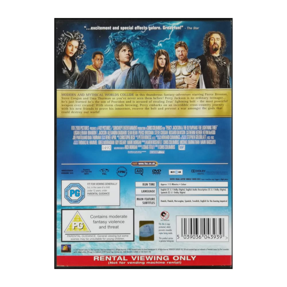 Percy Jackson & The Lightning Thief