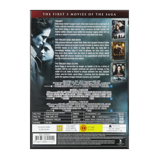 The Twilight Saga: Twilight + New Moon + Eclipse