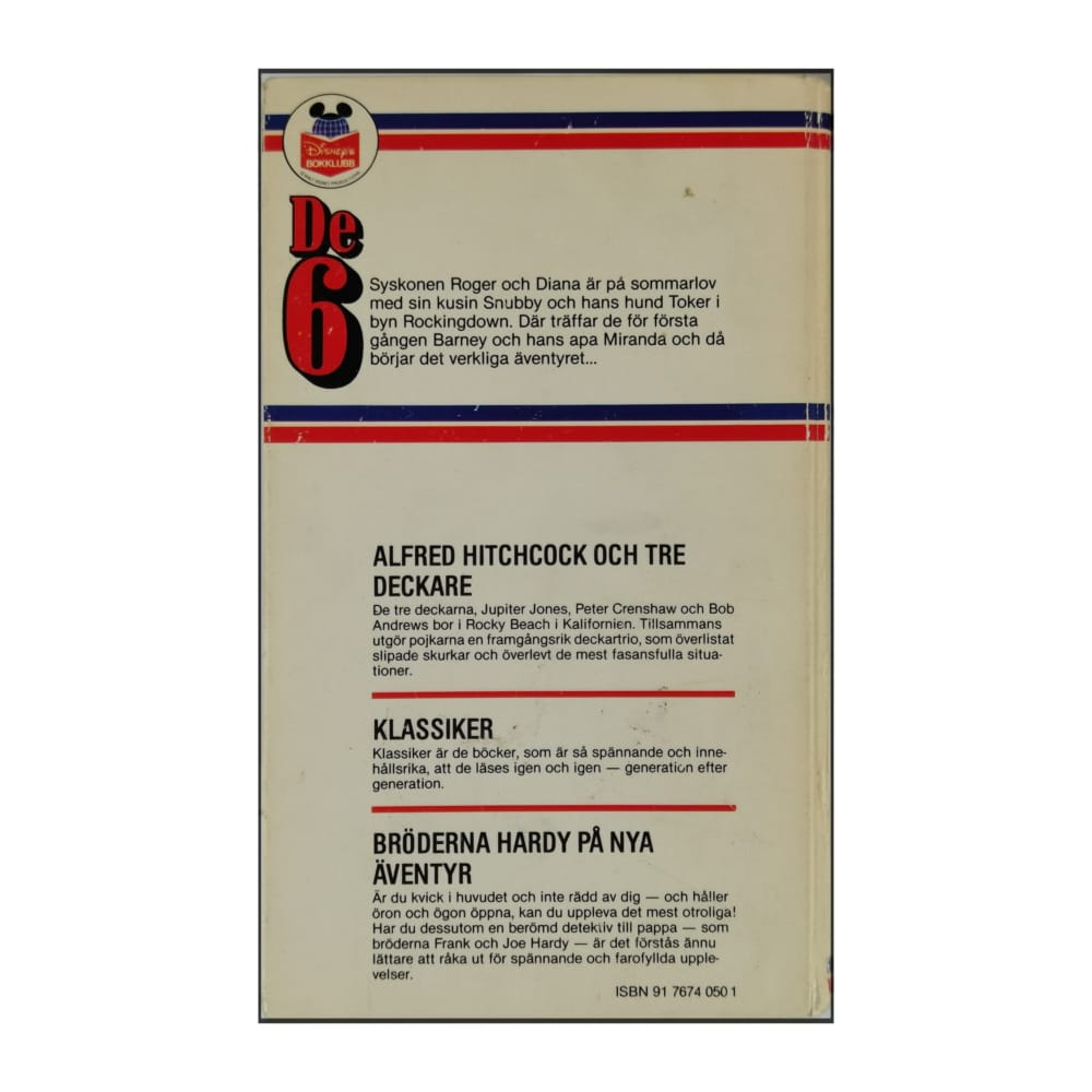 Enid Blyton: De 6 Och Äventyret På Rockingdown