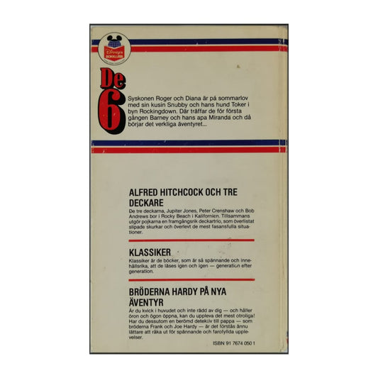 Enid Blyton: De 6 Och Äventyret På Rockingdown