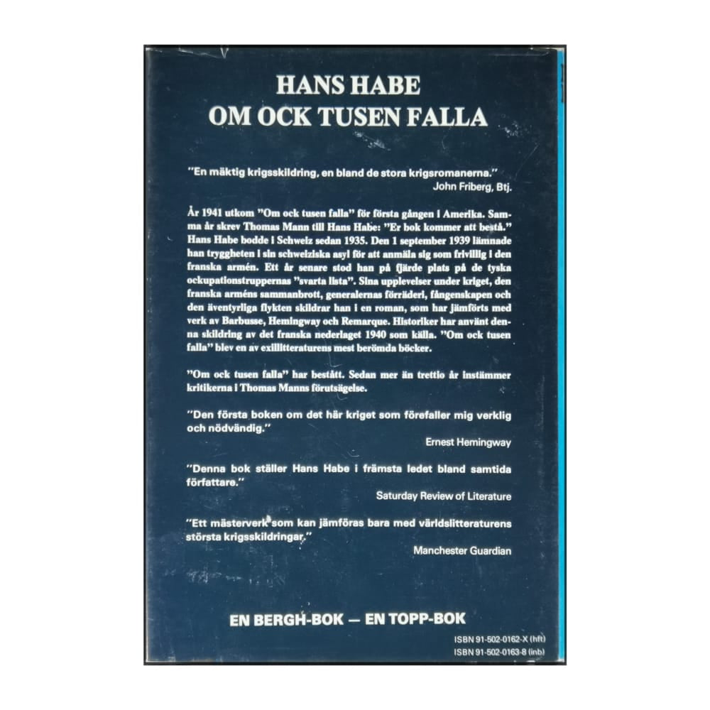 Hans Habe: Om Ock Tusen Falla
