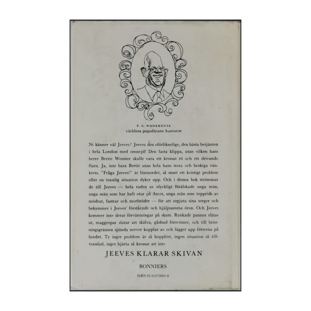 P. G. Wodehouse: Jeeves Klarar Skivan