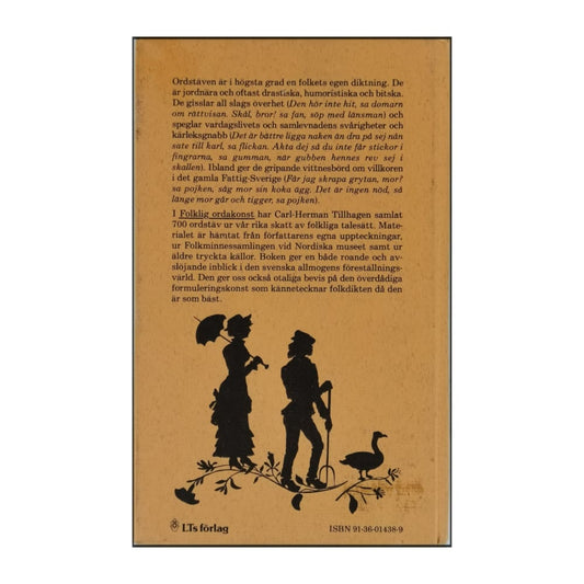 Carl-Herman Tillhagen: Folklig Ordakonst