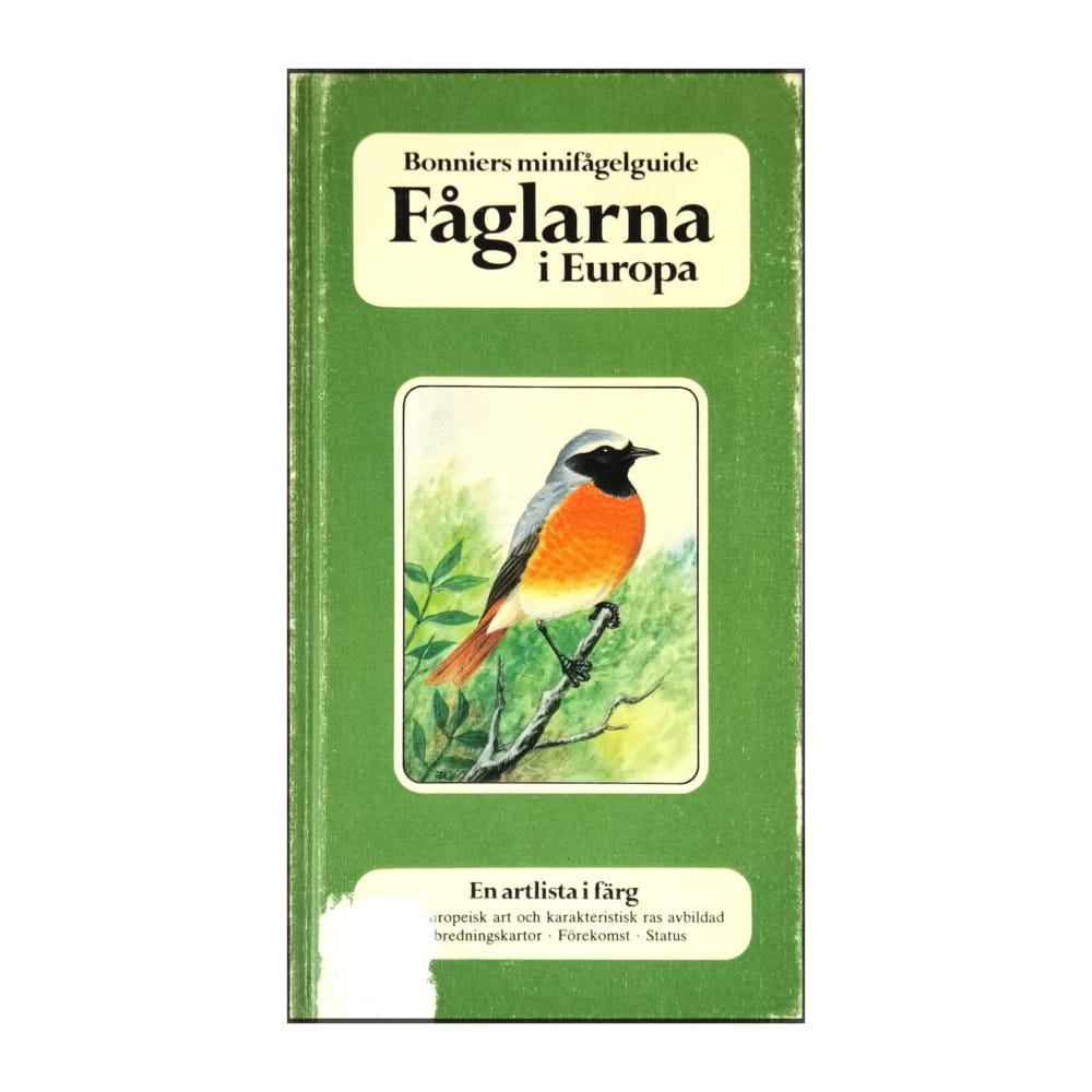 Bonniers Minifågelguide: Fåglarna I Europa