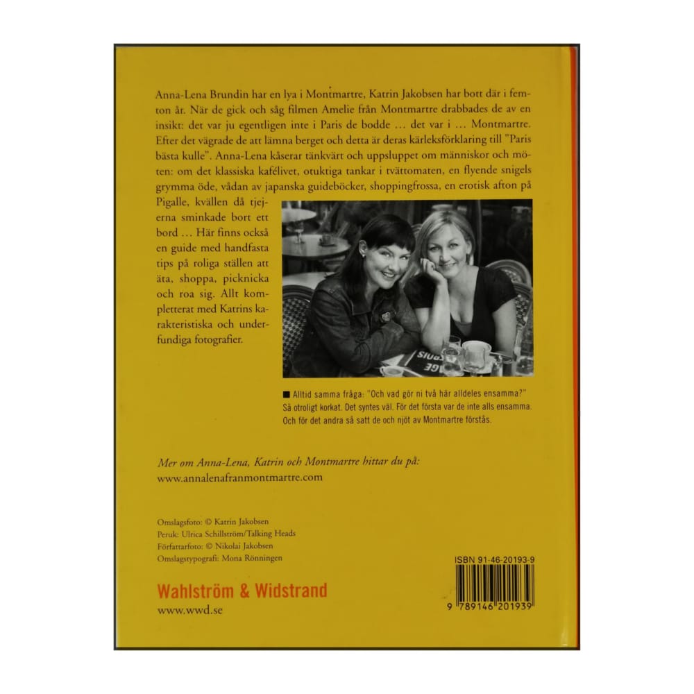 Anna-Lena Brundin & Katrin Jakobsen: Anna-Lena Från Montmartre