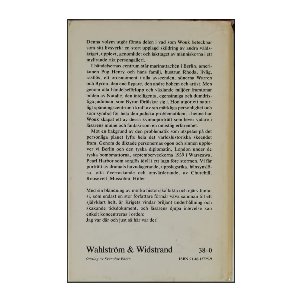 Herman Wouk: Krigets Vindar 1