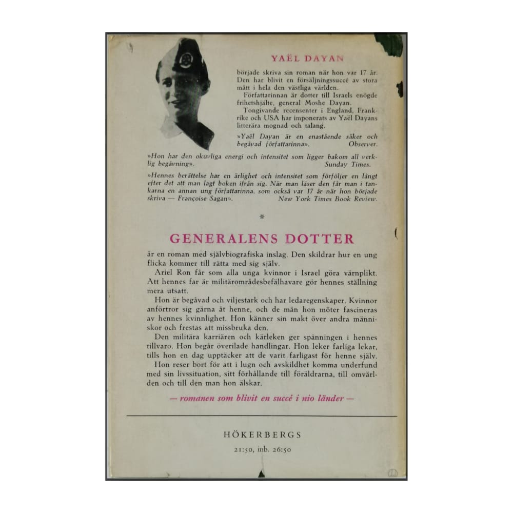 Yaël Dayan: Generalens Dotter