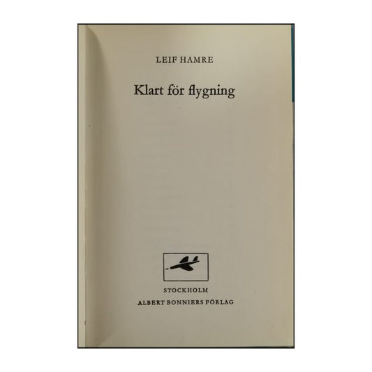 Leif Hamre: Klart För Flygning