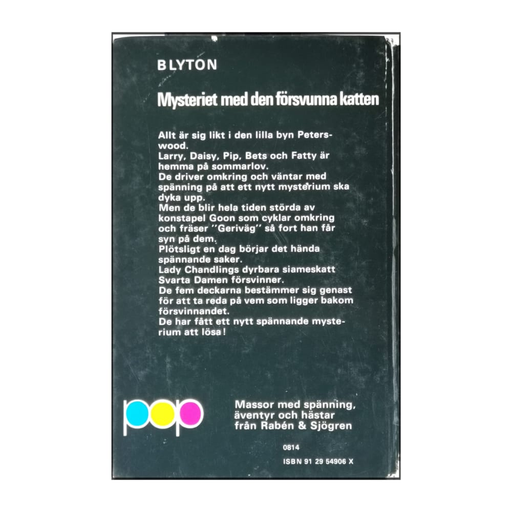 Enid Blyton: Mysteriet Med Den Försvunna Katten