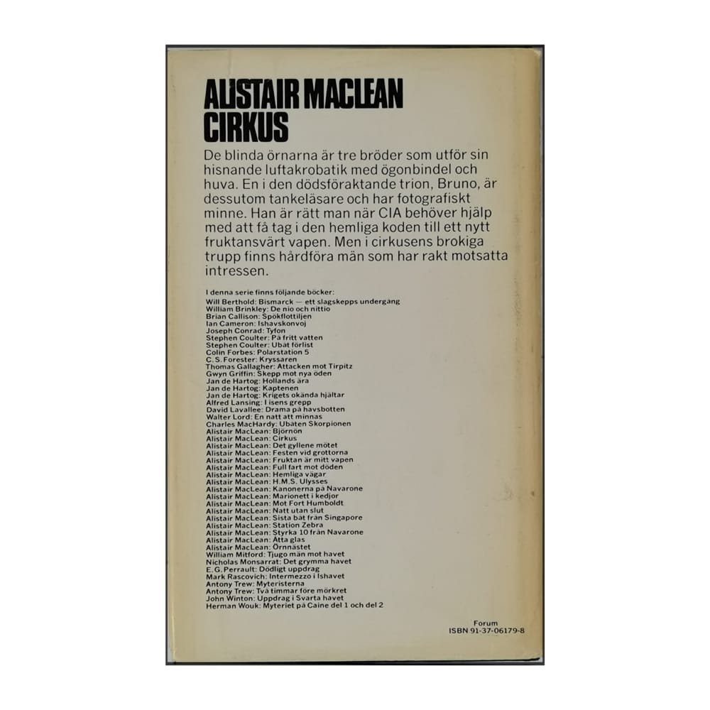 Alistair Maclean: Cirkus