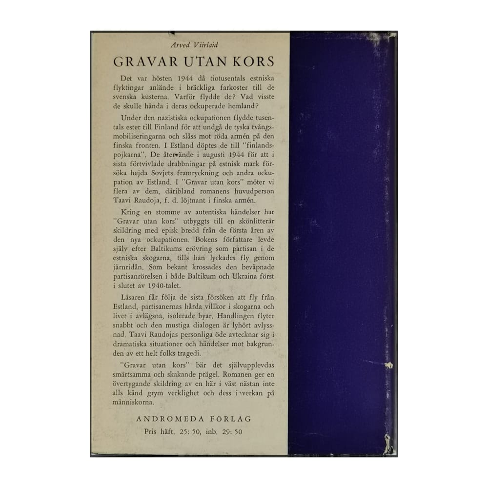 Arved Viirlaid: Gravar Utan Kors