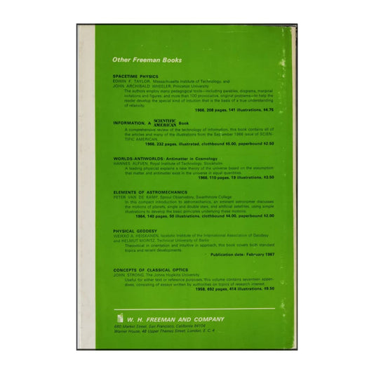 Peter Van De Kamp: Principles Of Astrometry