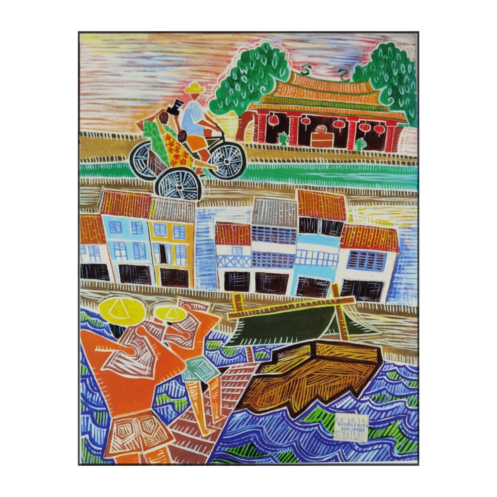 Streets Of Old Chinatown, Singapore