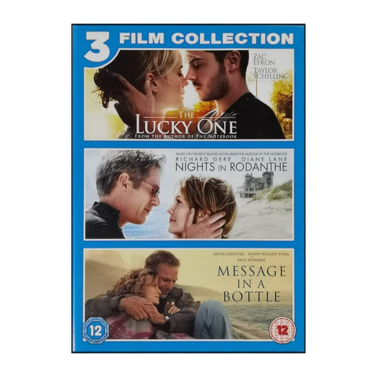 The Lucky One + Nights In Rodanthe + Message In A Bottle