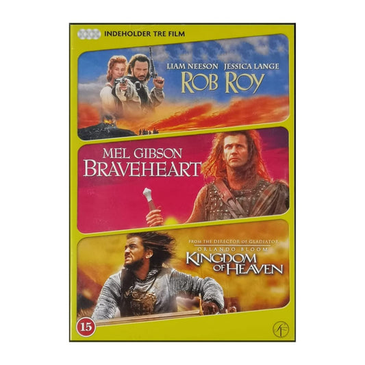 Rob Roy + Braveheart + Kingdom Of Heaven