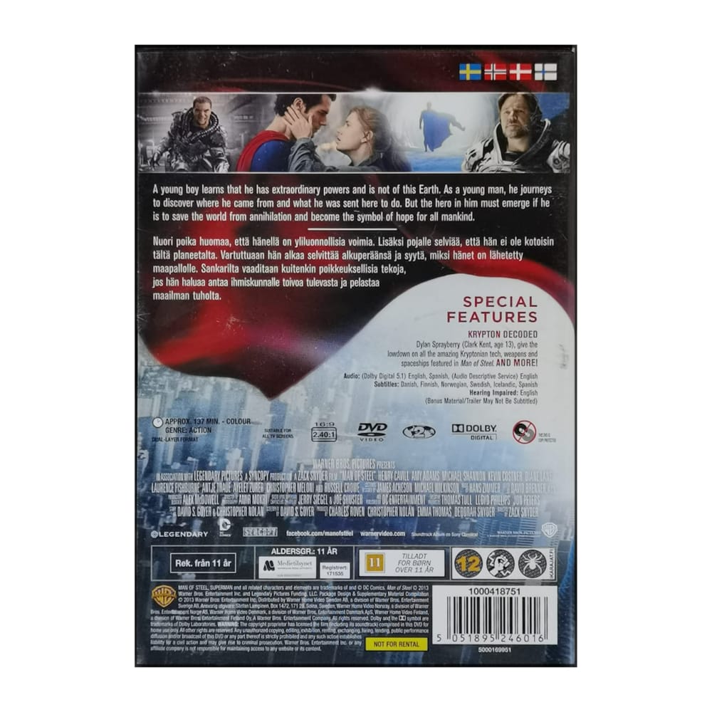 Superman: Man Of Steel