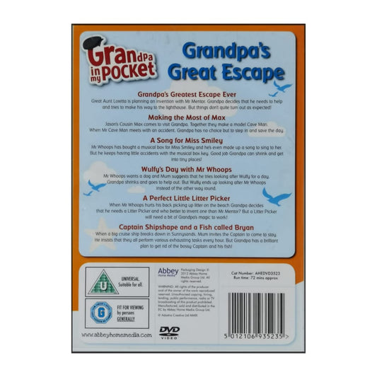 Grandpa In My Pocket: Grandpa'S Great Escape