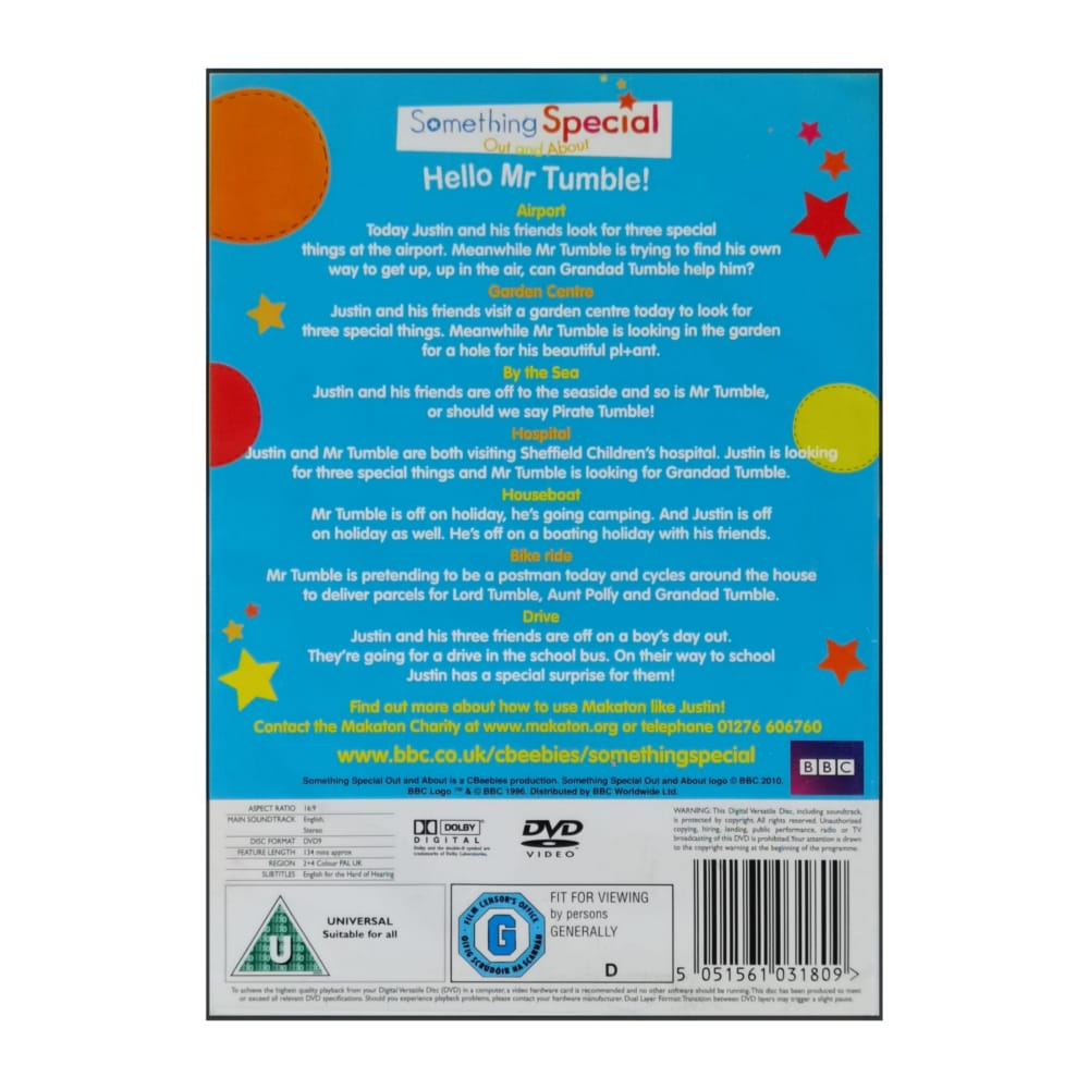 Something Special: Out And About: Hello Mr Tumble