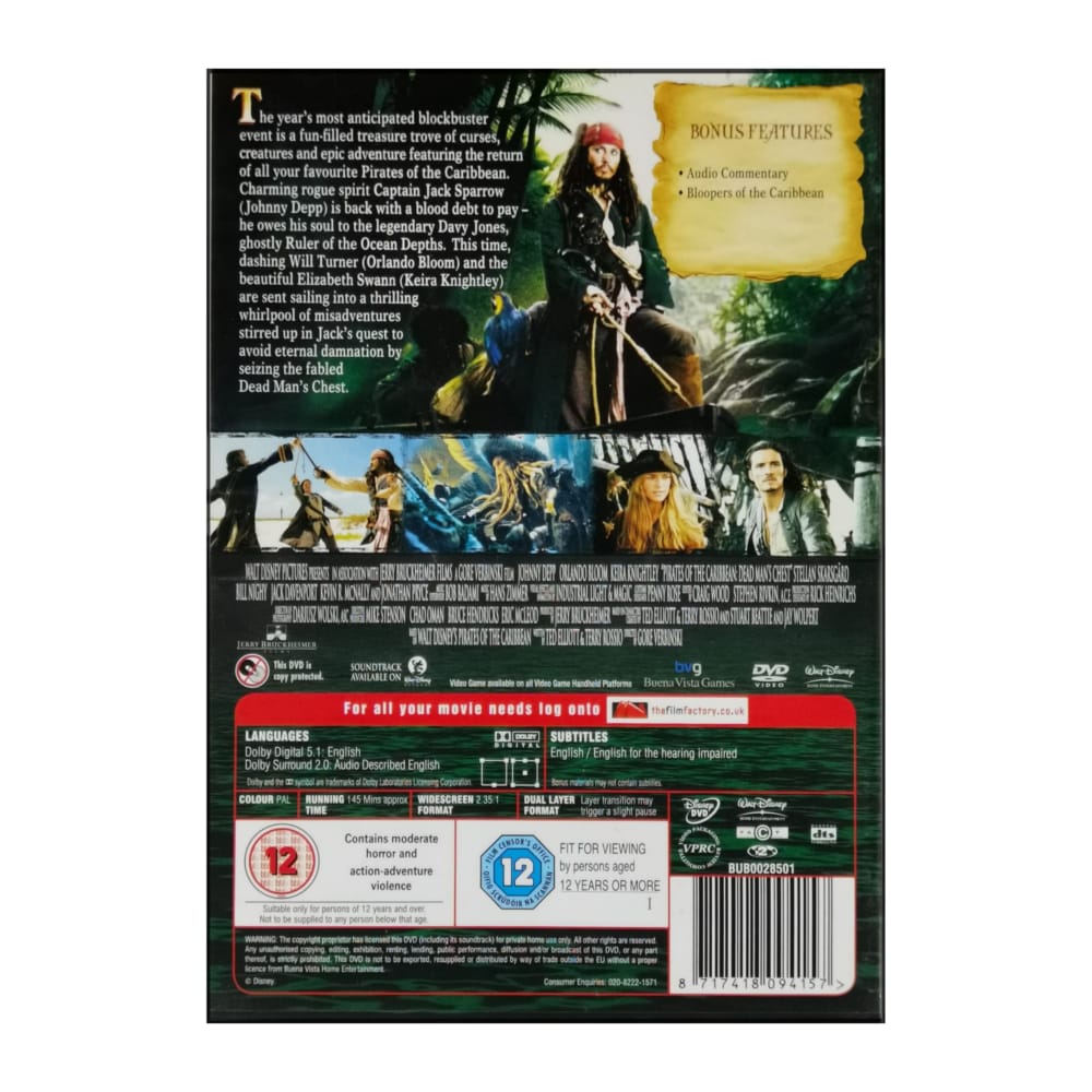 Pirates Of The Caribbean: Dead Man'S Chest