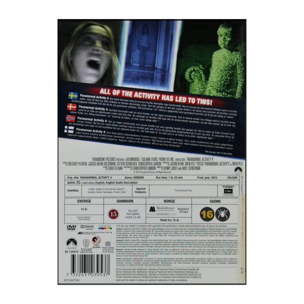 Paranormal Activity 4